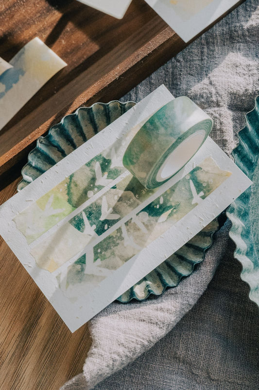 (Incoming Stock) Washi Tape | In The Open Wild There Are Bluebirds (1.5cm)