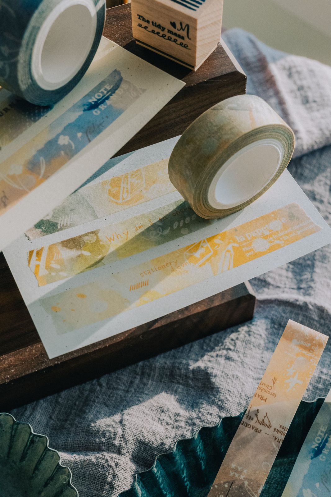 (Incoming Stock) Washi Tape | In The Open Wild There Are Bluebirds (1.5cm)