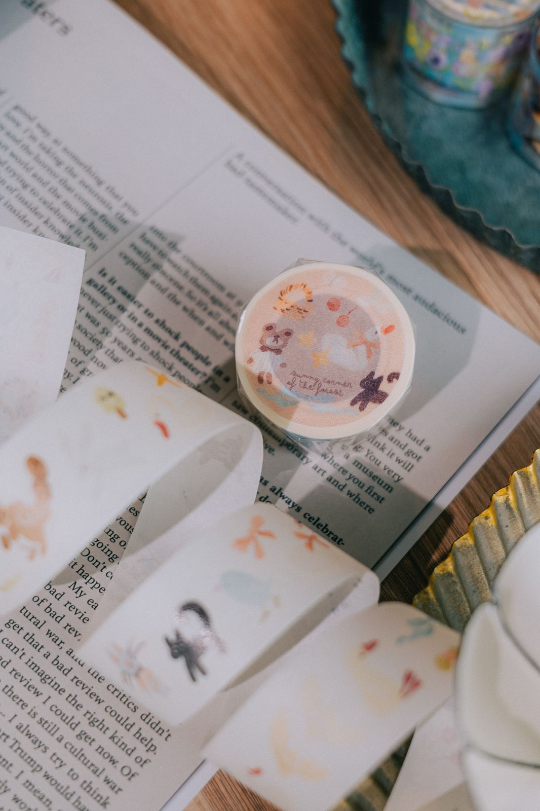 Kiss-cut Washi Tape | Sunny Corner of The Forest (2.5cm)