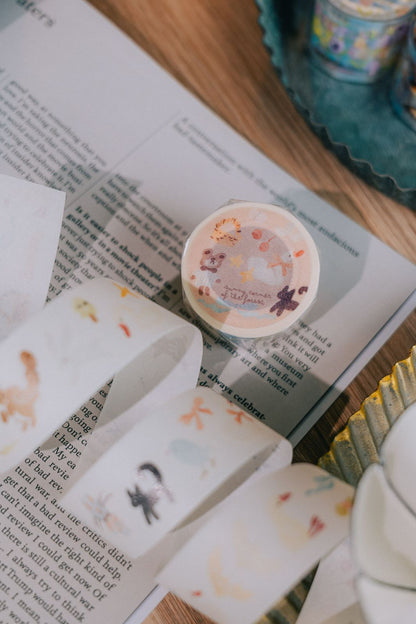 Kiss-cut Washi Tape | Sunny Corner of The Forest (2.5cm)