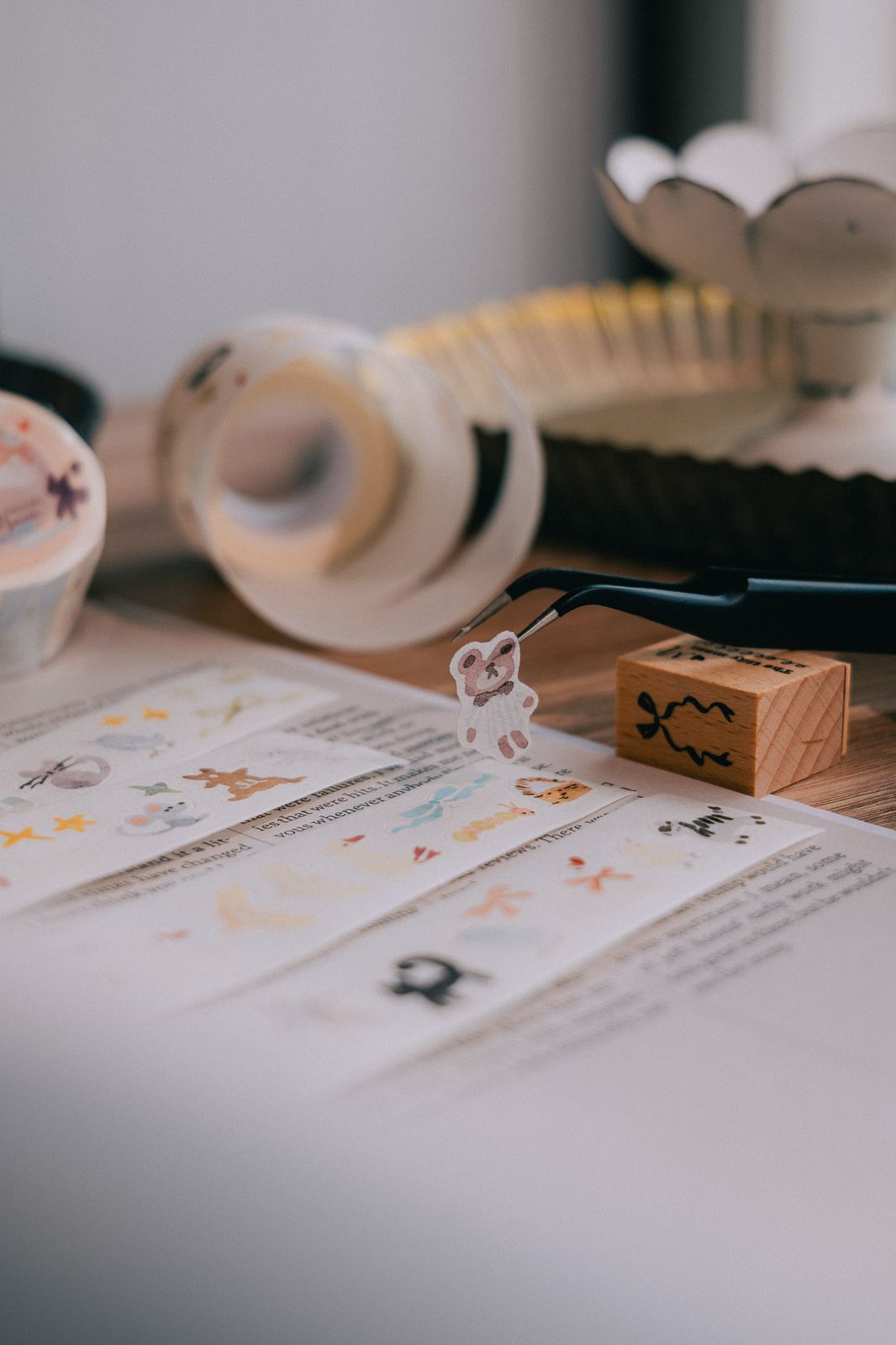 Kiss-cut Washi Tape | Sunny Corner of The Forest (2.5cm)