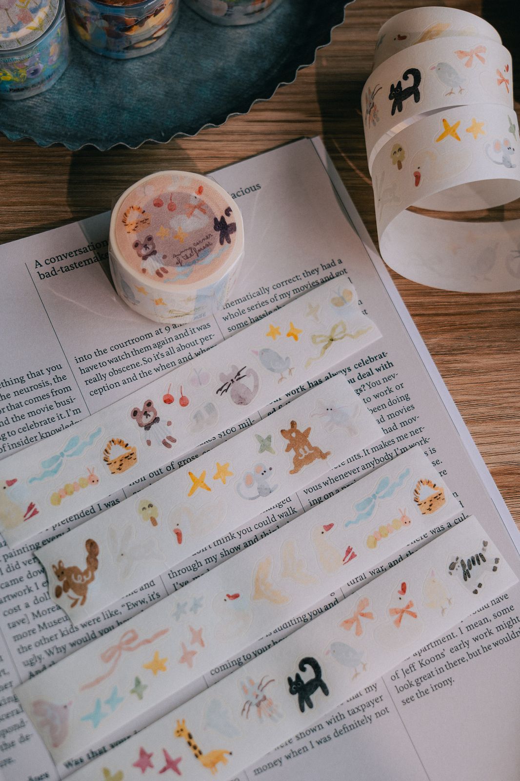 Kiss-cut Washi Tape | Sunny Corner of The Forest (2.5cm)