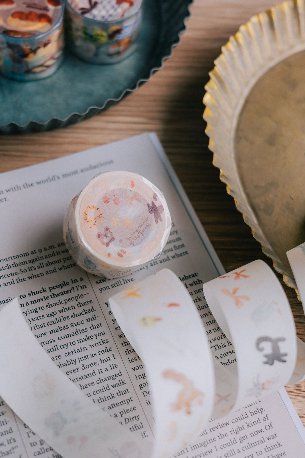 Kiss-cut Washi Tape | Sunny Corner of The Forest (2.5cm)