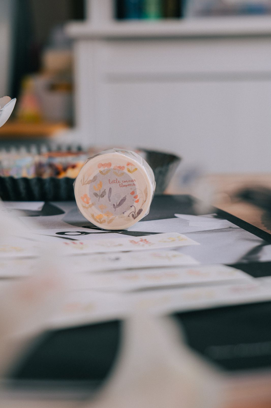 Kiss-cut Washi Tape | Little Corner Blooms (2.5cm)
