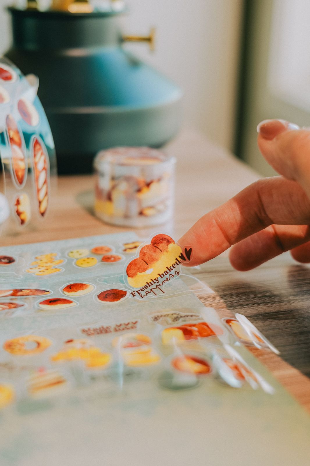 Kiss-cut Glossy PET Tape | Melting Moments (3cm)