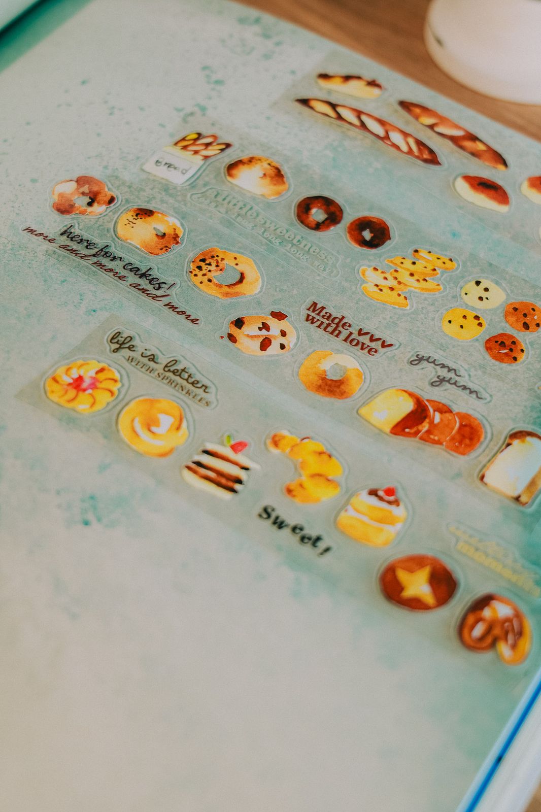 Kiss-cut Glossy PET Tape | Melting Moments (3cm)