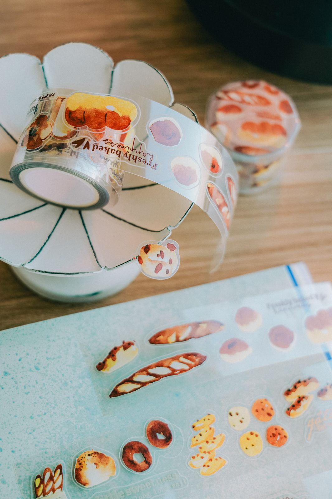Kiss-cut Glossy PET Tape | Melting Moments (3cm)
