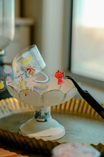 Kiss-cut Glossy PET Tape | A Day at the Bakery (3cm)