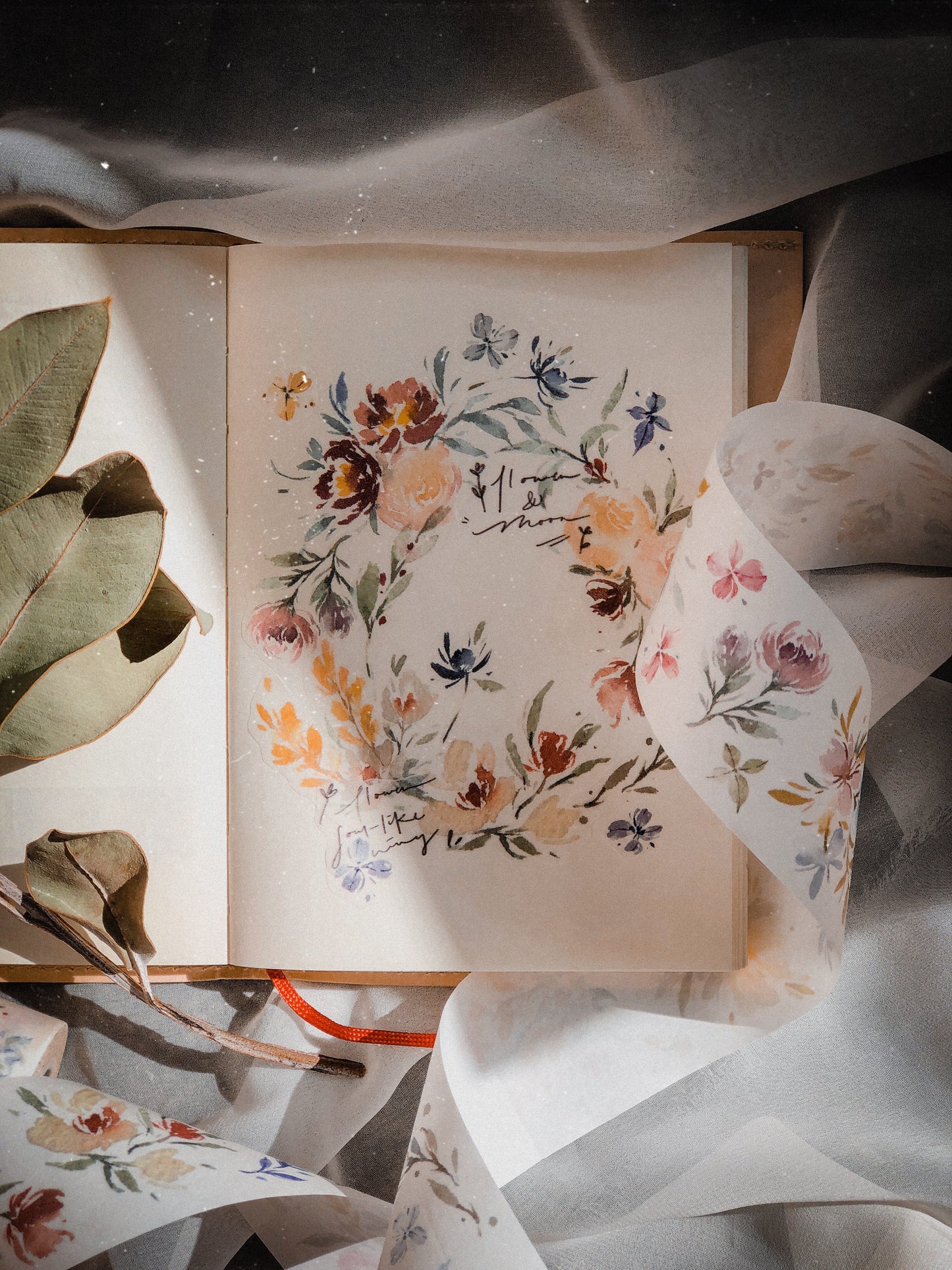 Washi Tape | Prairie gentian (4cm)