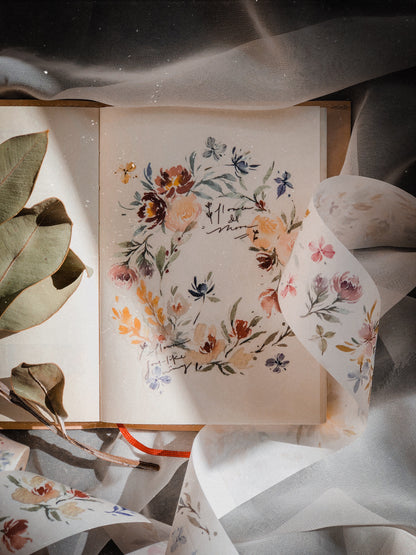 Washi Tape | Prairie gentian (4cm)