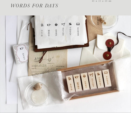 Stamps | Vol 14 Words for Days Series