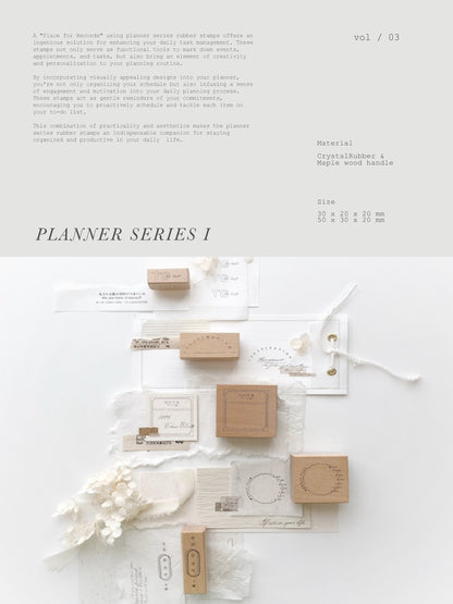 Stamps | Vol 3 Planner Series I