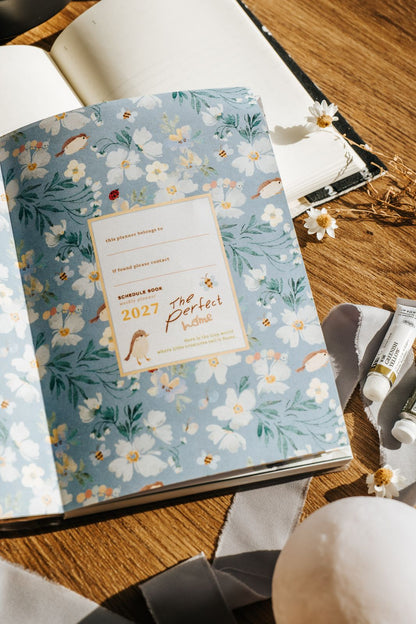 (PRE ORDER) Meow Illustration 2027 The Perfect Home Weekly Planner Schedule Book