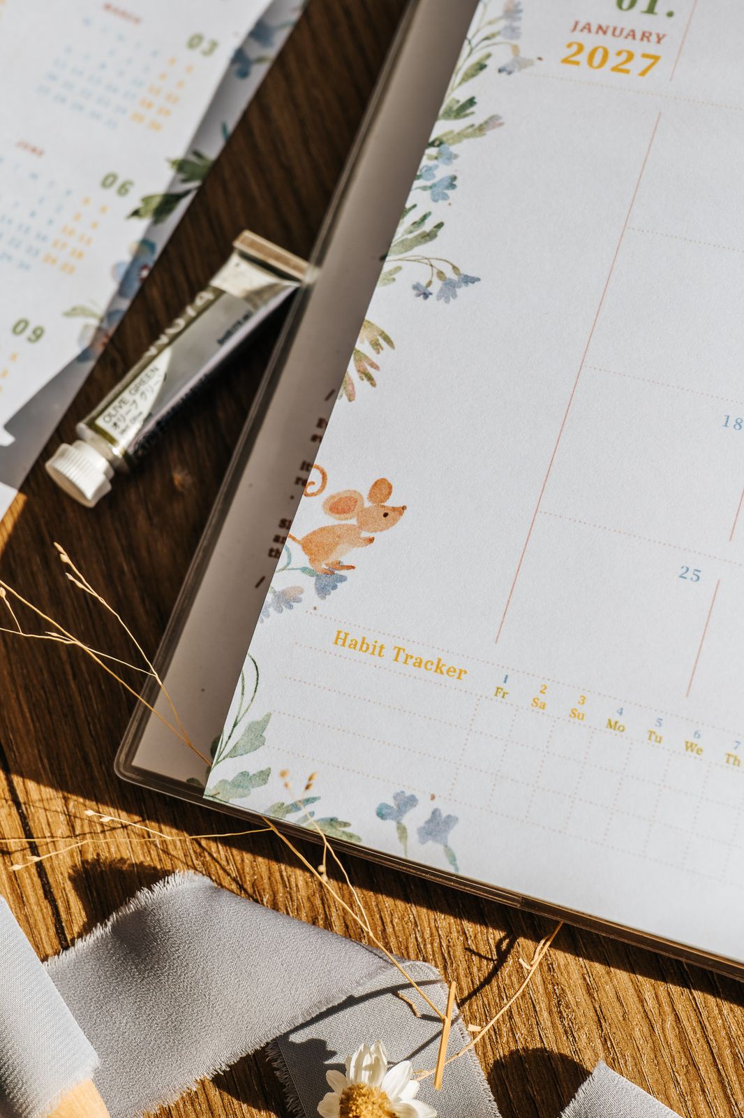 (PRE ORDER) Meow Illustration 2027 The Perfect Home Weekly Planner Schedule Book