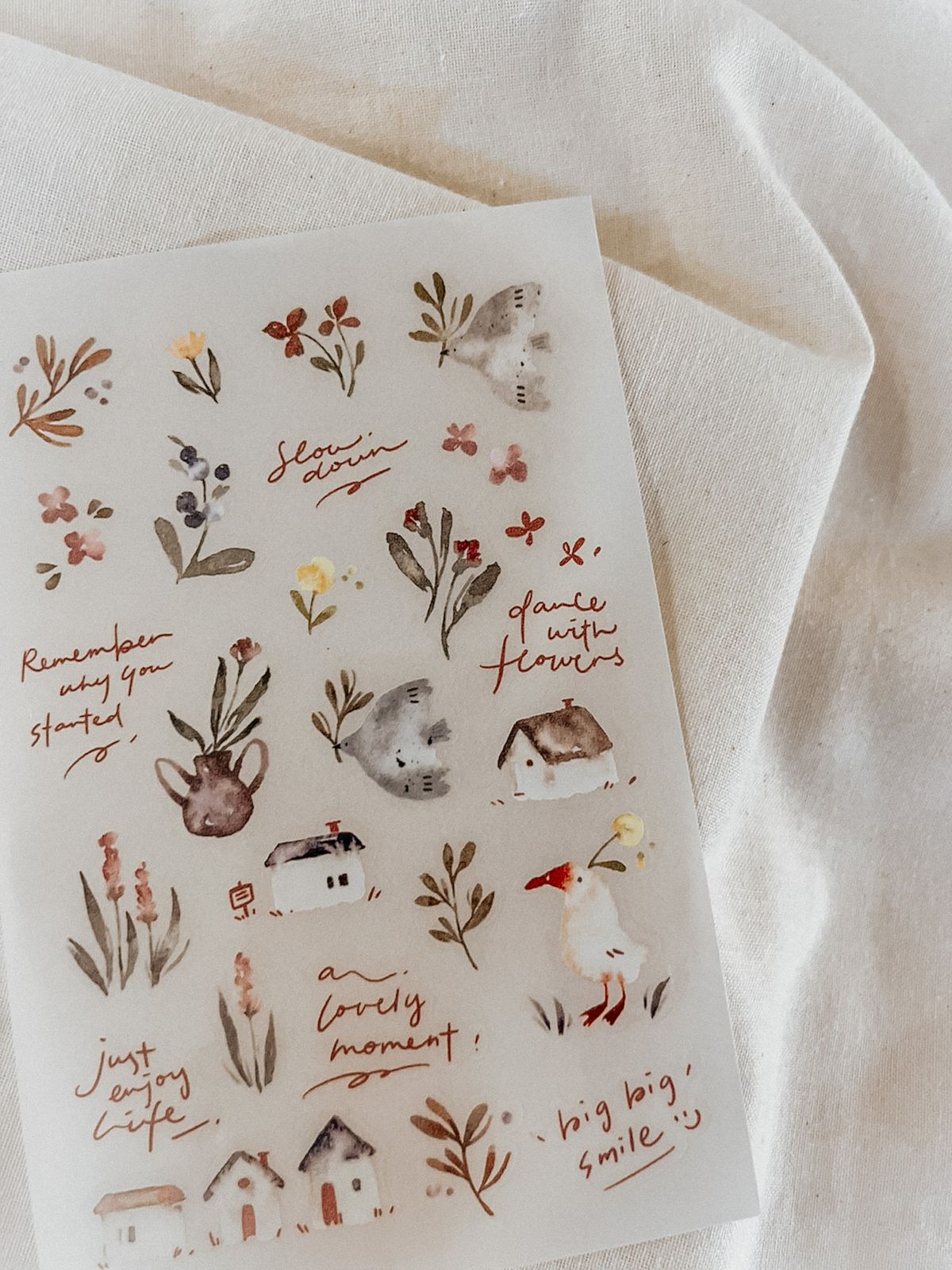 Transfer Stickers | Woodland Story (set of 2 sheets)