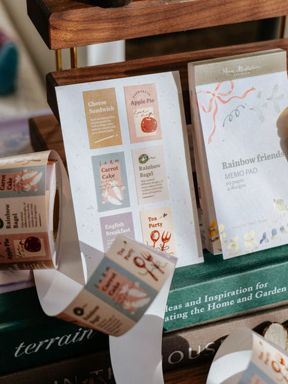 Label Sticker Roll | Teaparty (3cm)
