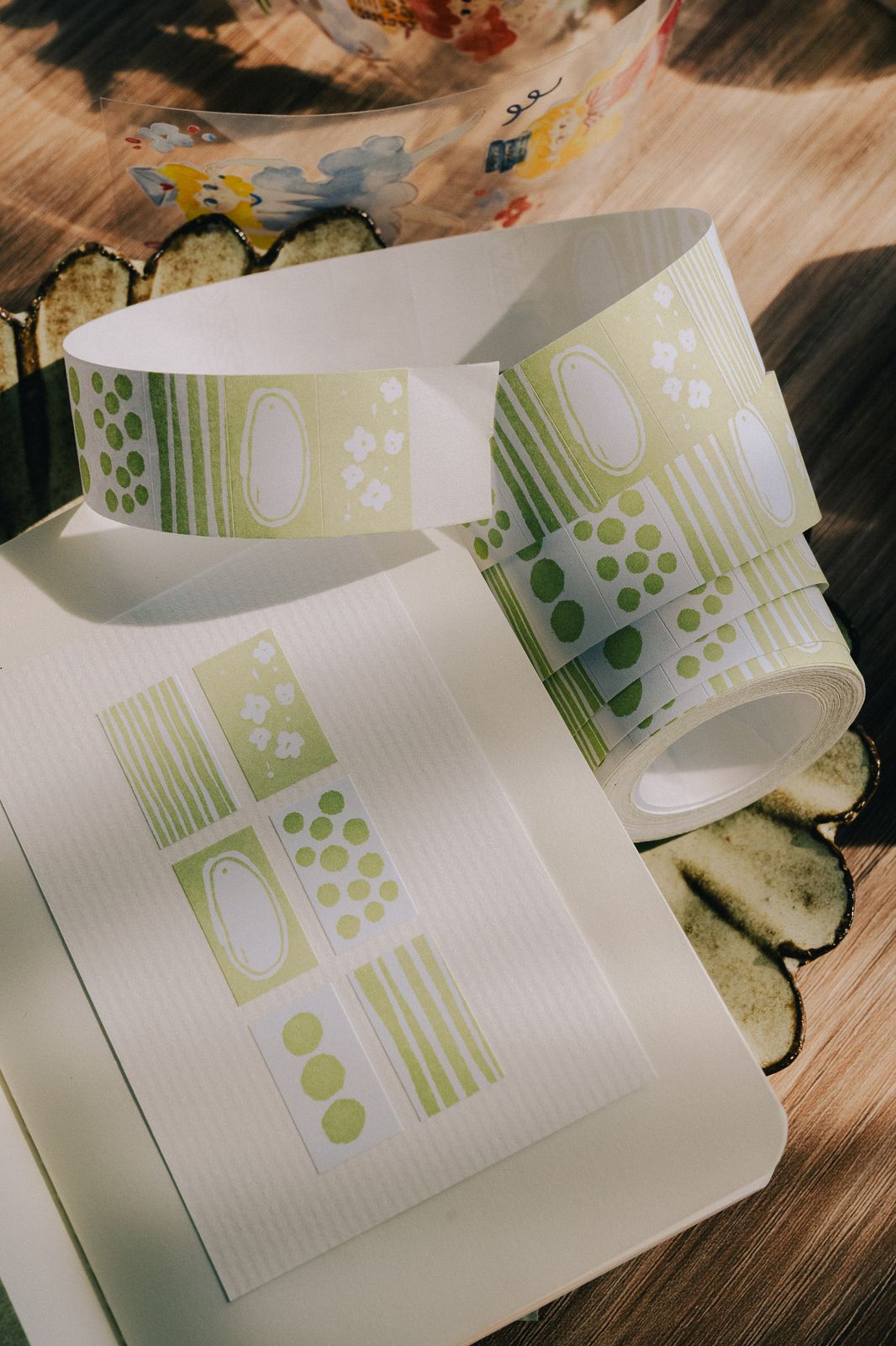 (Incoming Stock) Label Sticker Roll | Paper Note (2.15cm) (Yellow / Pink / Black / Blue / Green)