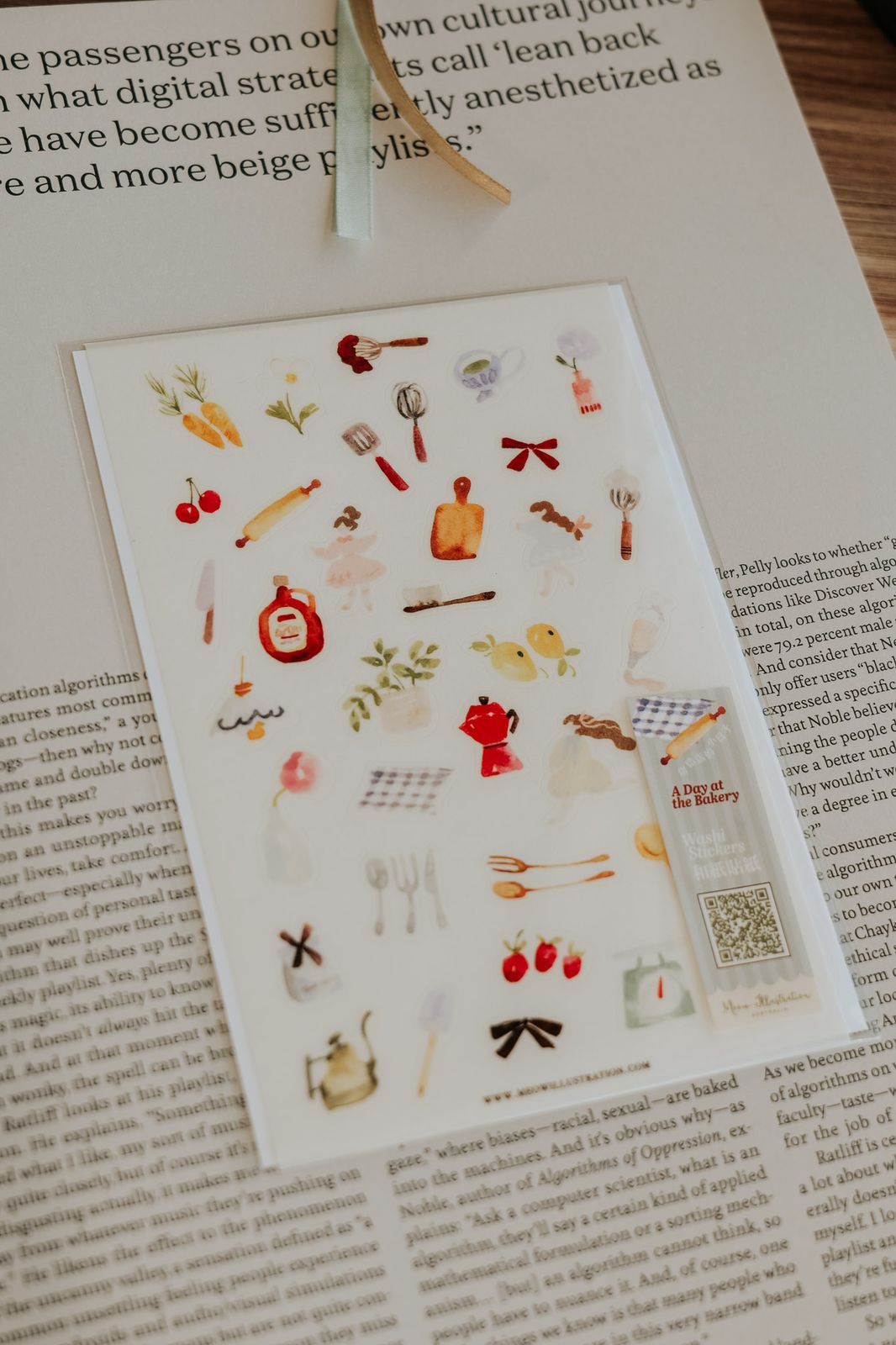 Washi Stickers | A Day at the Bakery