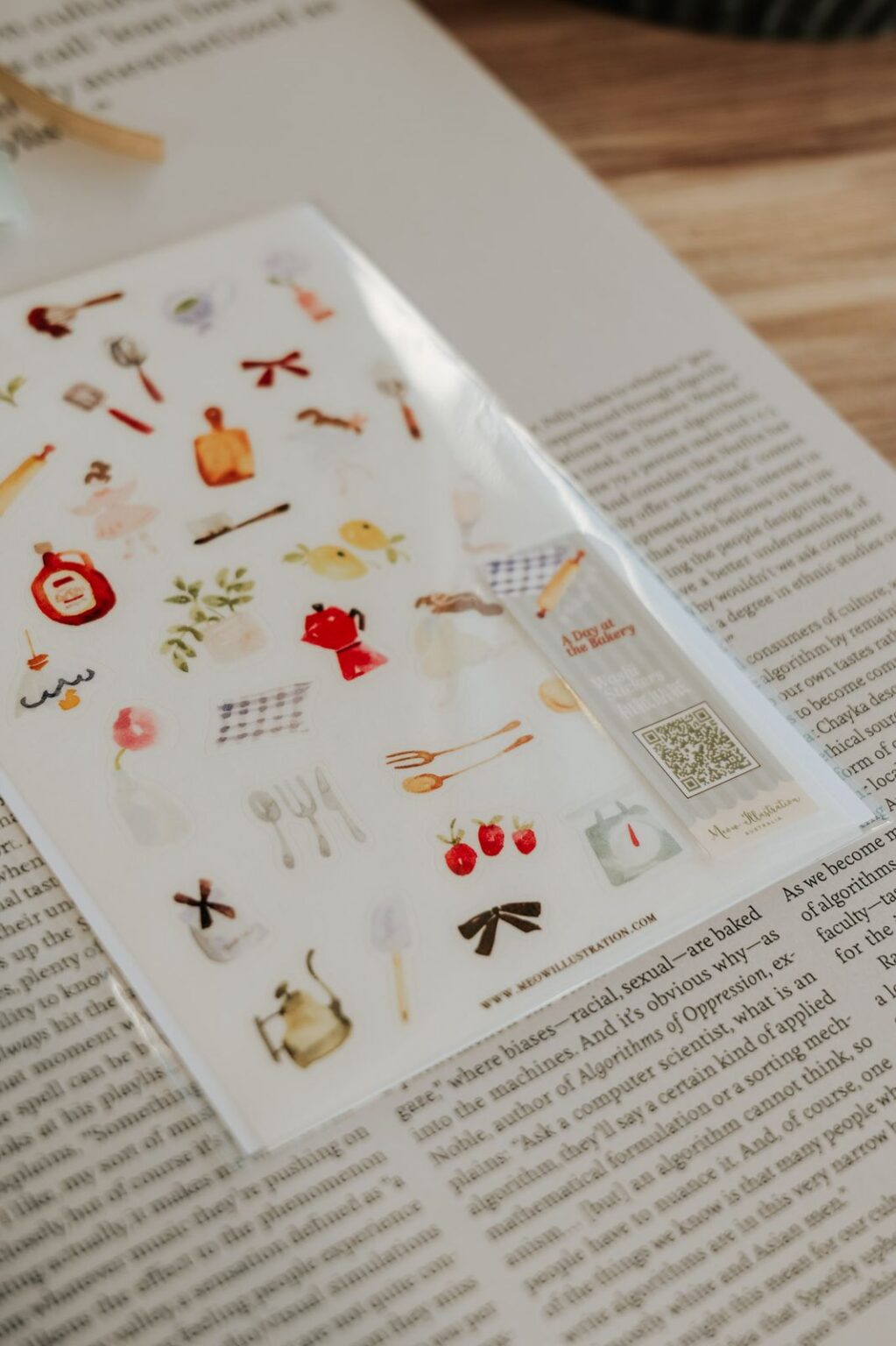 Washi Stickers | A Day at the Bakery