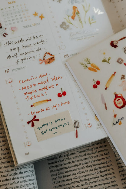 Washi Stickers | A Day at the Bakery