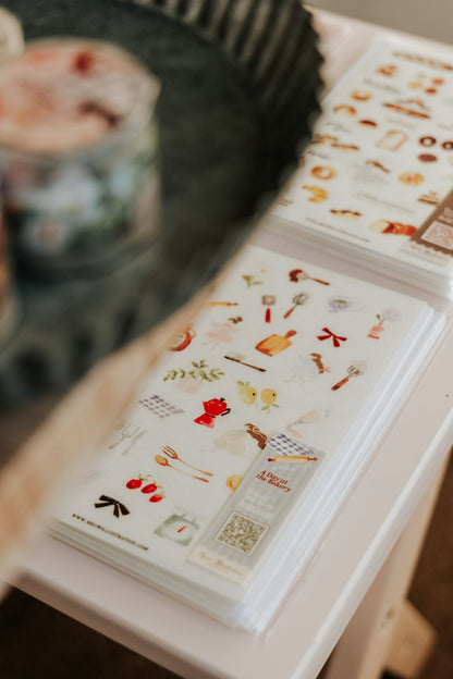 Washi Stickers | A Day at the Bakery