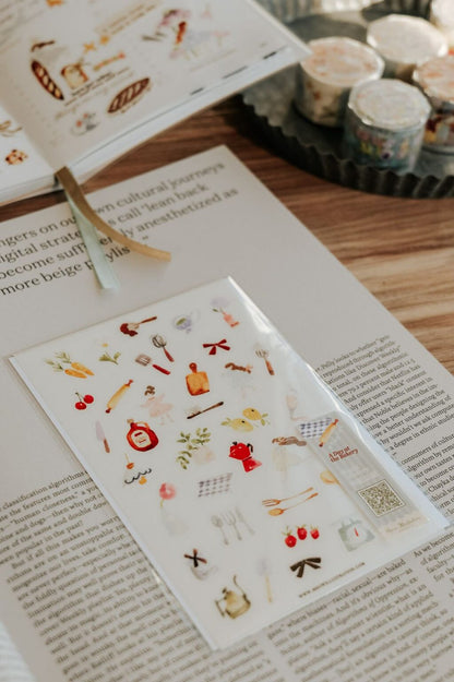 Washi Stickers | A Day at the Bakery