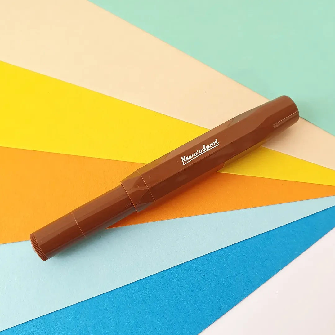 Fontoplumo Exclusive | Sport Fountain Pen Chocolate Silver/Gold (2022)