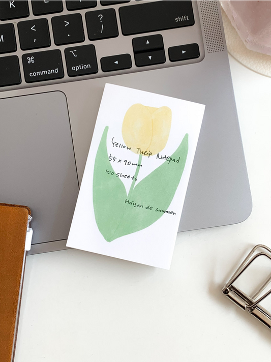 Notepad | Yellow Tulip