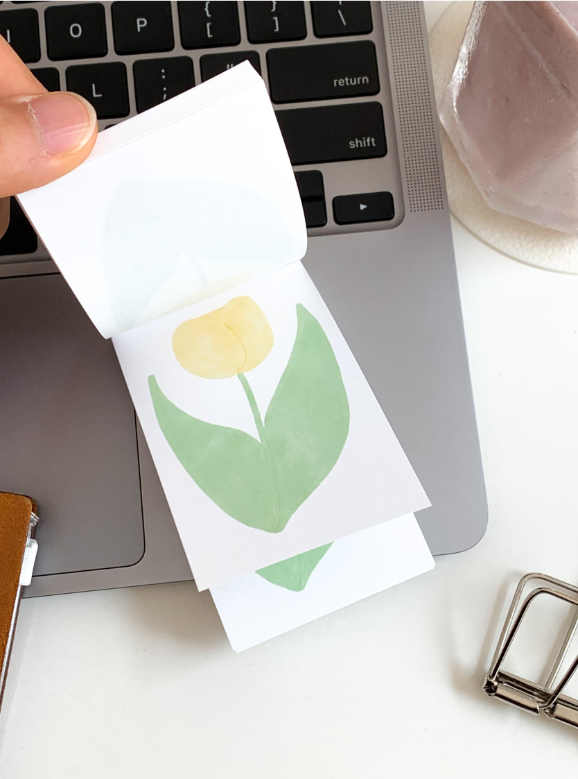 Notepad | Yellow Tulip