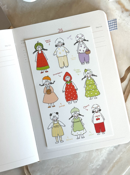 Stickers | Yeoreumi - Fruity Dress (Vinyl)