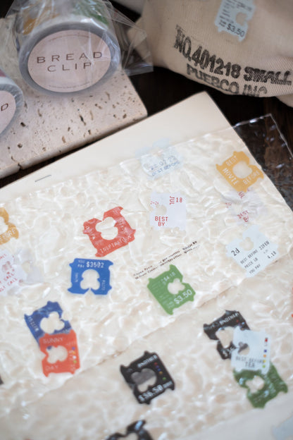 Kiss-cut PET Tape | Bread Clip (3cm)