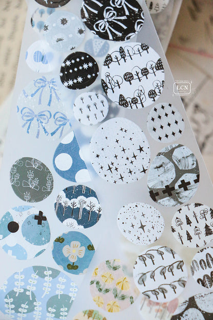 Kiss-cut PET Tape | Cobblestone (4cm)