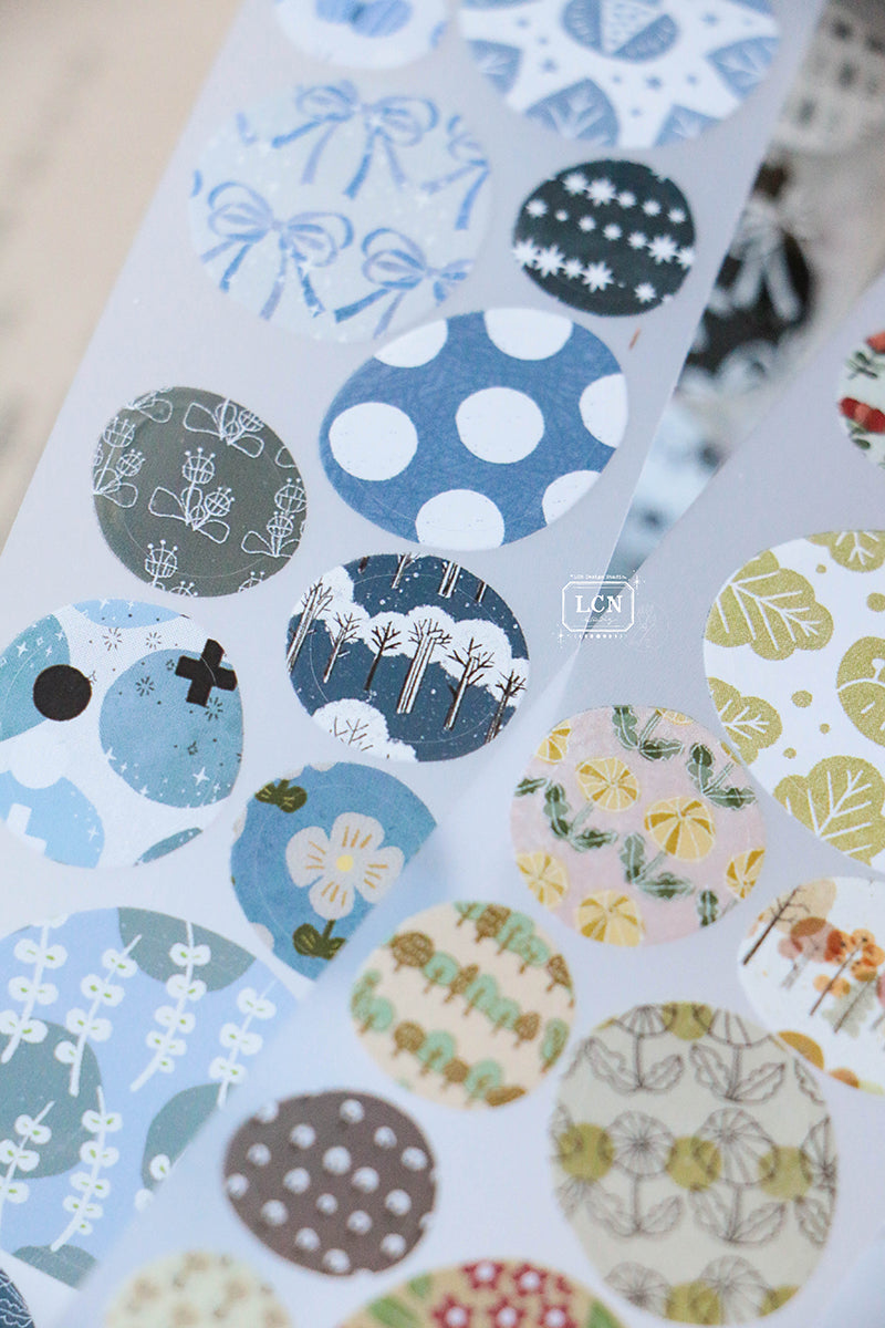 Kiss-cut PET Tape | Cobblestone (4cm)