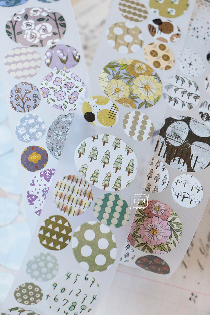 Kiss-cut PET Tape | Cobblestone (4cm)