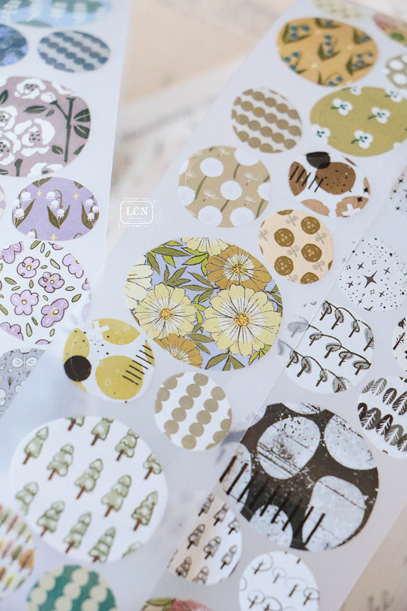 Kiss-cut PET Tape | Cobblestone (4cm)