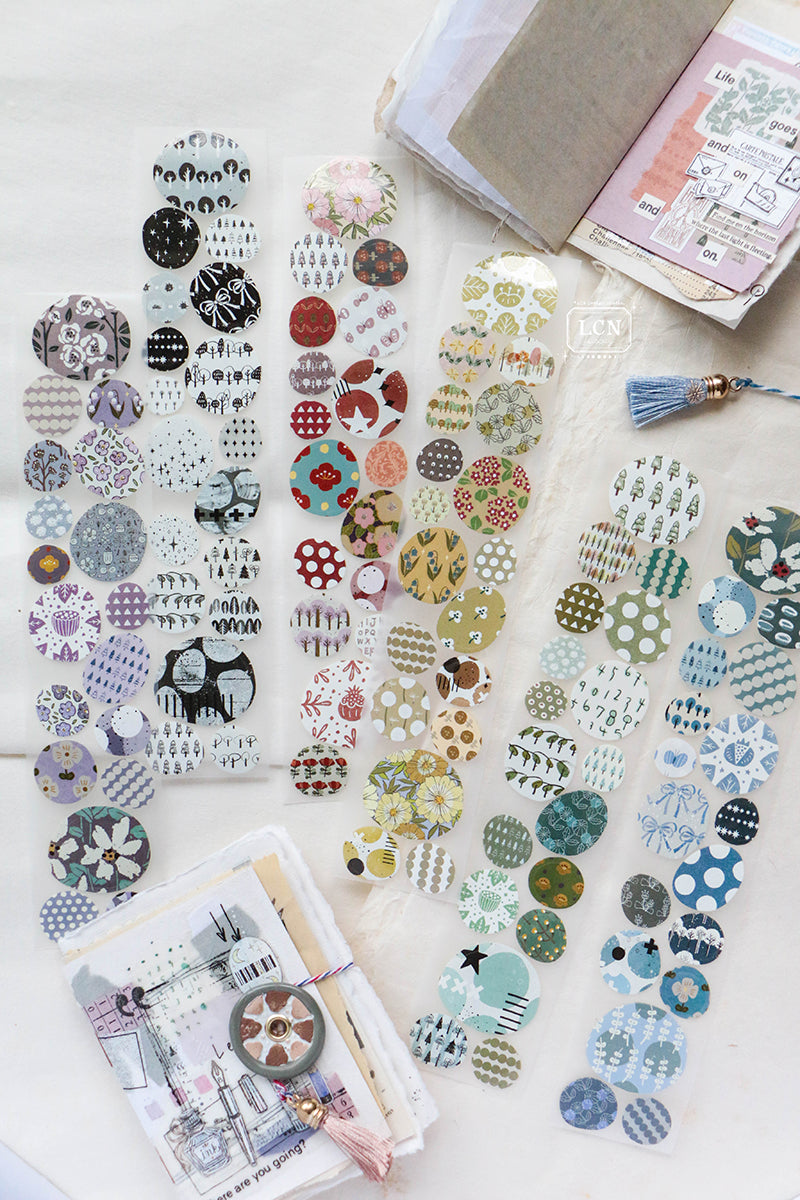 Kiss-cut PET Tape | Cobblestone (4cm)