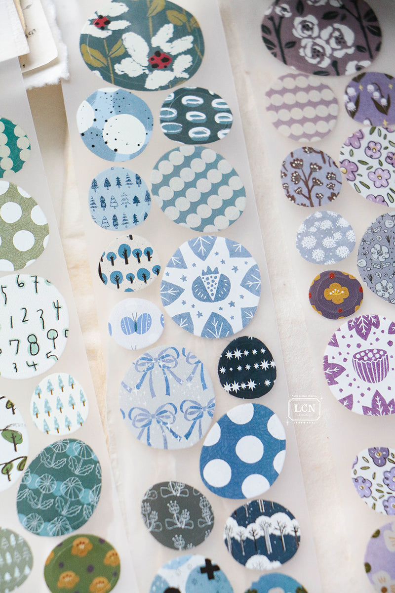 Kiss-cut PET Tape | Cobblestone (4cm)