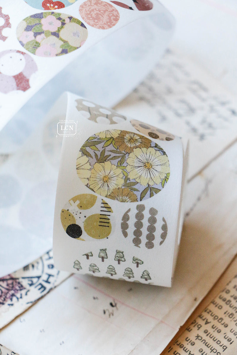 Kiss-cut Washi Tape | Cobblestone (4cm)