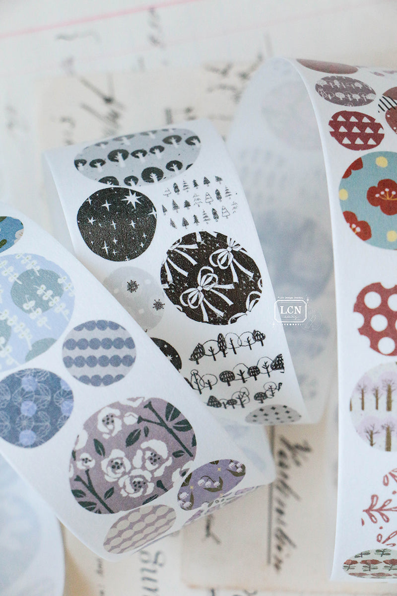 Kiss-cut Washi Tape | Cobblestone (4cm)