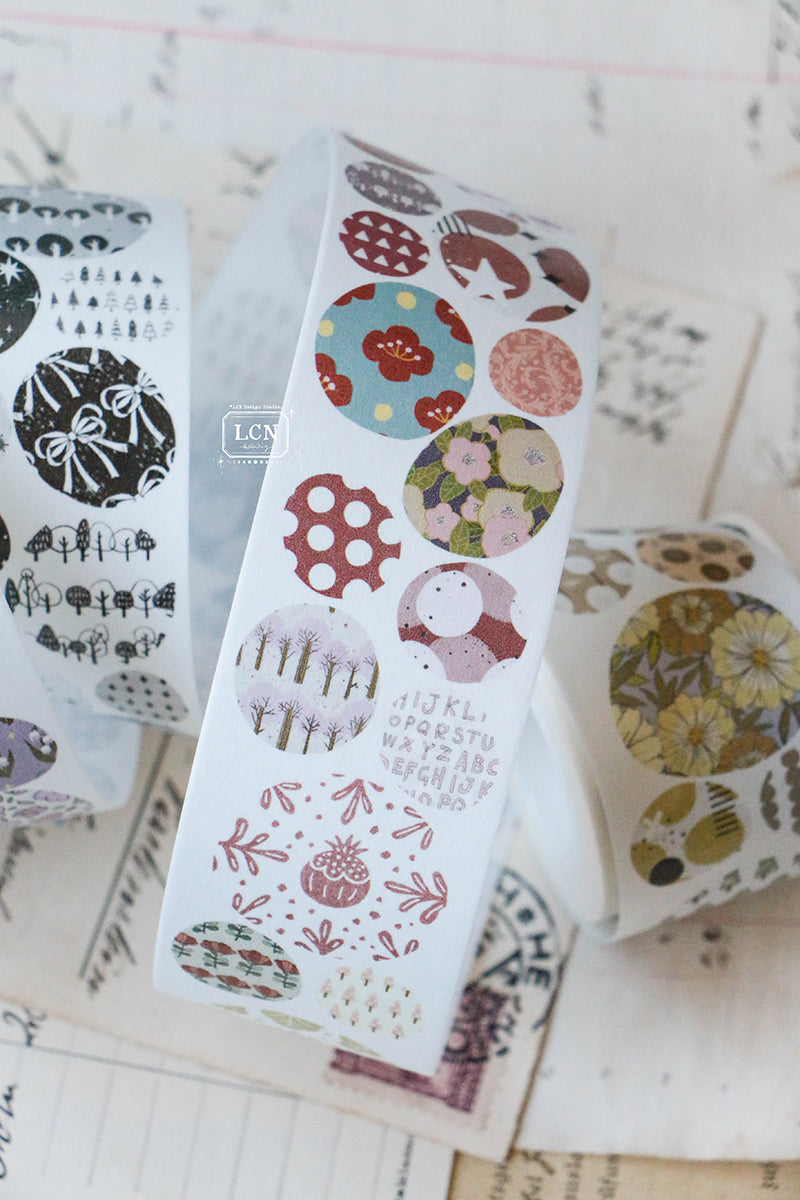 Kiss-cut Washi Tape | Cobblestone (4cm)