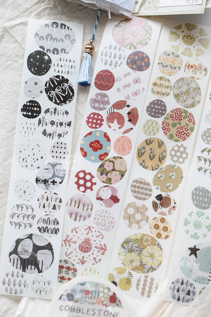 Kiss-cut Washi Tape | Cobblestone (4cm)