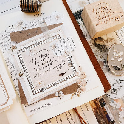 Stamps | Series 1: 005 It's okay to be a little obsessed with stationery