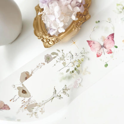 PET Tape | Floral Moon (7cm Matte or 7.6cm Foiled)