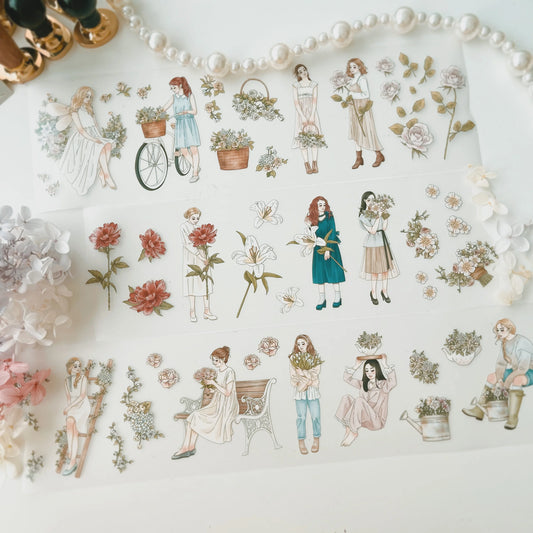 PET Tape | Bouquets (7.5cm)