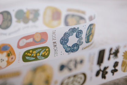 PET Tape |  All the Flowers (4.5cm)