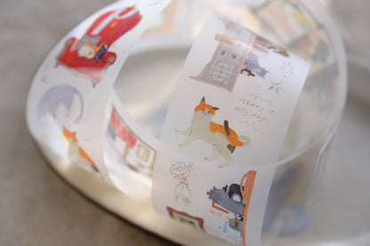 PET Tape | Life with Cats (4.5cm)