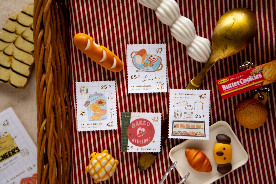 Post Stamp Stickers | Bakery Cheer's