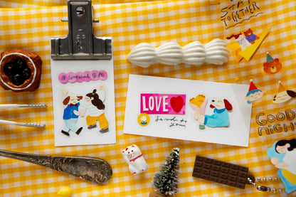 Kiss-cut PET Tape | For a Special Day (4cm)