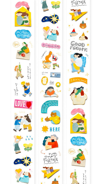 Kiss-cut PET Tape | For a Special Day (4cm)