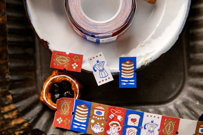 Label Sticker Roll | Milk Tea and Honey (21.5 mm)